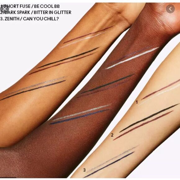 MAC Frosted Fireworks Holiday Collection Limited Edition dual eye liner in box - Picture 6 of 11